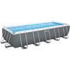 Bestway 5612B Piscina fuori terra Steel Pro Max rettangolare 640x274x132 cm con accessori