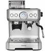 h.koenig Macchina per caffè espresso macinacaffè EXPRO980, 2,7L, serbatoio da 250g, 15 formati di macinatura, pompa made in Italy, dosaggio per 1 o 2 tazze, Thermoblock, pressione 20 bar