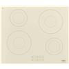 Smeg PRONTA CONSEGNA - Smeg Piano cottura a induzione SI2641DP in vetroceramica panna da 60 cm - IN PROMOZIONE FINO AL 30/06