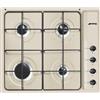 Smeg PRONTA CONSEGNA - Smeg Piano cottura a gas S64SAV2 finitura avena da 60 cm