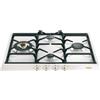Smeg Piano cottura a gas SPR864BGH finitura bianco da 60 cm - IN PROMOZIONE FINO AL 30/06