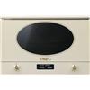Smeg PRONTA CONSEGNA - Smeg Forno microonde da incasso MP822PO finitura panna da 60 cm - IN PROMOZIONE FINO AL 30/06