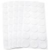 Adsamm® / 105 x feltrini autoadesivi ultrasottili/Bianco/ø 30 mm/Rotondo/piedini per mobili in feltro extra fine da 1.5 mm di spessore/pad protettivi per arredi