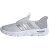 adidas Donna Cloudfoam Flex Slip On Shoes, Dash Grey/Silver Met./Glory Grey, 41 1/3 EU