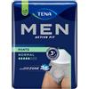 Essity Italy spa Tena Men Active Fit Pants NORMAL GREY S/M mutandine assorbenti da uomo 9 Pezzi