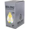 Bolero Drink 24 Bustine 3 gr grammi Sticks Frutta Preparato Polvere Solubile Per Bevanda Fresca in Acqua Prodotto, 72 grammi dolcificato alla stevia (Ice Tea Lemon)