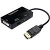 CableDeconn Convertitore adattatore per cavo multifunzione 3 in 1 da DisplayPort 1.2 a HDMI 4K DVI VGA …