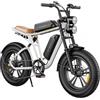 ENGWE M20 Bicicletta elettrica, batterie da 2*13Ah, pneumatici da 20*4.0 pollici, motore brushless da 750W - Bianco