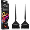 FRAMAR Set Pennelli Per Tintura Per Capelli - Pennello Per Tinta Per Capelli, Kit Per Decolorazione, Pennello Per Tinta Per Capelli Per Schiarente - Confezione Da 2 Nero
