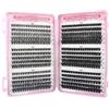 CATMEYE Confezione da 580 Ciglia Individuali, Kit Ciglia a Ciuffetti 30D 40D 50D 60D 80D 100D, Extension Ciglia DIY Stile Russo Fluffy per Donne e Ragazze (Mix 8-16mm) ((Mix 8-16mm))