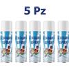 5 pz schiuma Spray Royal party 150 ML Mousse carnevale