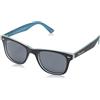 Montana Eyewear Occhiale da sole Unisex MP41C, Nero/Blu (Smoke-Polarized), 50