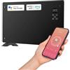 Wintem Termoconvettore Elettrico con App e Comandi Vocali Compatibile con Google Assistant e Alexa - Potenza 1500W, 3 Modalità di Riscaldamento e Timer Programmabile - 47x77x23cm