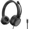 Conceptronic Cuffie Conceptronic POLONA05BC a Padiglione per Musica/Chiamate con microfono Nero