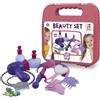 Chicos - Valigetta Trucchi Bambina | Set Bellezza Portatile con 20 Accessori | Kit Bellezza Completo per Piccoli Stilisti | Gioco di Imitazione Creativo 3+ Anni (87101)