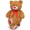 Sausudols Orso peluche gigante 110cm peluche morbido regalo natale compleanno