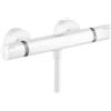 hansgrohe Ecostat Miscelatore termostatico doccia esterno, bianco opaco, 13116700