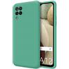 Tumundosmartphone Cover Silicone Liquido Ultra Morbida per Samsung Galaxy A12 Colore - Verde