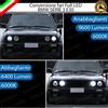 ESL KIT FARI FULL LED BMW SERIE 3 E30 ANABBAGLIANTI + ABBAGLIANTI 6000K BIANCO