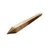 Guercio Palo Quadro di Legno di Pino Impregnato con Punta Mis. 150 x 7 x 7 cm