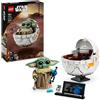 LEGO, Star Wars, LEGO® Star Wars™ Lego star wars 75403 grogu e carrozzina con rana sorgan e minifigure di grogu da collezione, giocattolo per bambini 10+