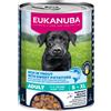 Eukanuba 400 g Eukanuba Alimento Cibo Umido Premium Senza Cereali per Cani Adulti +1-7 Anni di Tutte le Taglie con Trota e Patata Dolce Grain Free