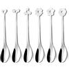 Set di Cucchiaini Espresso 6 Pezzi in Acciaio Eme Cadeau