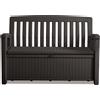 Panchina Contenitore da Giardino 132x89x61,2 cm in Resina Keter Patio Bench Antracite