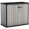 Armadio Porta Attrezzi da Giardino 139,5x120x77 cm in Resina Keter Patio Store Grigio
