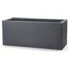 Vaso 60x25x25cm in Resina Tulli Schio Cassa Essential 60 Antracite