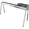 Cuoci Arrosticini a Carbone 120 cm con Barbecue Lisa Luxury Milano Grill 80+40