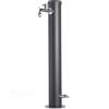 Fontana da Giardino con Doppio Rubinetto Belfer 42/ARR Antracite