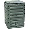 Compostiera da Giardino 300L 60x60xH90cm Rama Eco-Master Verde