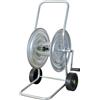 Carrello Avvolgitubo Manuale 50 mt in Acciaio Rama Silver