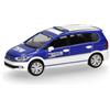 Herpa modellino VW Touran THW Fürth, miniatura in scala 1:87, pezzo da collezione, Made in Germany, modello in plastica