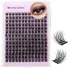WENDY LASHES Ciuffetti Ciglia Finte 3D-Curl Style-FD18 Soft Cluster lashes | Extension Ciglia Individuali Naturali Riusabile DIY Lash Extension a Casa 10-18mm Mixed
