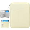 Dadanism 9-11 Custodia Protettiva Borsa Tablet Per iPad (A16) 11, iPad Air 11 M4/M3, iPad Pro 11 M5/M4, iPad 10a Gen/Air 5 10,9, iPad 9/8/7a Gen 10,2, Galaxy Tab A11+ 11, Tab M11 11, Beige