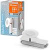 LEDVANCE Apparecchio di illuminazione: SOFFITTO E PARETE DECORATIVO BAGNO CON TECNOLOGIA WIFI/8W, 220…240V, ampiezza fascio luminoso:110, Tunable White, 3000…6500K, materiale del corpo: steel, IP44