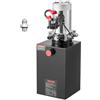 VEVOR Unità di Potenza Idraulica, Pompa per Rimorchio Ribaltabile Azione Singola 1600 W, Pressione Scarico max. 22 MPa Portata di 3,4 L/min, Pompa Idraulica CC 12 V con Serbatoio in Metallo