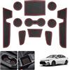 LUWU Compatibile con Toyota Corolla E210 2018-2024 2025 Scatola portaoggetti antiscivolo tappetini in gomma per console centrale, tappetini antiscivolo, supporto per bicchieri MatteCorolla accessori