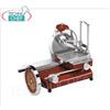Affettatrice manuale a volano per salumi, lama diametro 300 mm, colore ROSSO, dim.mm.720x600x500h