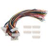 VUNIVERSUM 5 connettori a 9 pin (8s) Premium XH, 2,54 mm, 2,54 mm, con cavo elettronico da 15 cm, 24 AWG + presa allentata per batteria Lipo Pitch RC JST-XH modellismo