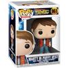 Funko POP! Movies: BTTF - Marty McFly in Puffy Vest - Back To The Future - Ritorno Al Futuro - Figura in Vinile da Collezione - Idea Regalo - Merchandising Ufficiale - Giocattoli per Bambini e Adulti