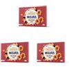 Misura Protein Biscotti con Gocce di Cioccolato e Fiocchi di Avena | Ricchi di Proteine Vegetali | Farina da Filiera Italiana | Confezione in Carta Certificata FSC| 6 Porzioni da 6 Biscotti