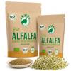NanaNatura 's Semi da germogliare Bio | per la coltivazione di germogli | con un tasso di germinazione superiore | Microgreens (erba medica medica, 600g)
