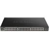 D-LINK DGS-1250-52XMP SWITCH DI RETE GESTITO L3 48 x 10/100/1000 (PoE) + 4 x 10