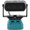CCYLEZ Stufetta Elettrica Alimentata a Batteria 200 W, Stufa Portatile Senza Fili, con 2 Impostazioni di Temperatura e 2 Porte USB, per Batteria Li BL1850 BL1840 BL1830