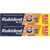 Kukident Plus Morso Insuperabile Bipacco 2x57 g Crema