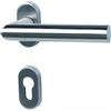 Alpertec acciaio inossidabile Metz Flash R ES metà set PZ sinistro zeigend, Fest/girevoli) per sottile panna entüren maniglia della porta maniglia porta guarnizioni, 88021470 K1