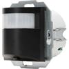 Kopp HK 07 - INFRAcontrol 180°, rilevatore di movimento a infrarossi, dispositivo a 2 fili, 55 x 55 mm, colore: nero opaco